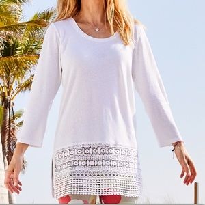 Fresh produce sandpiper top